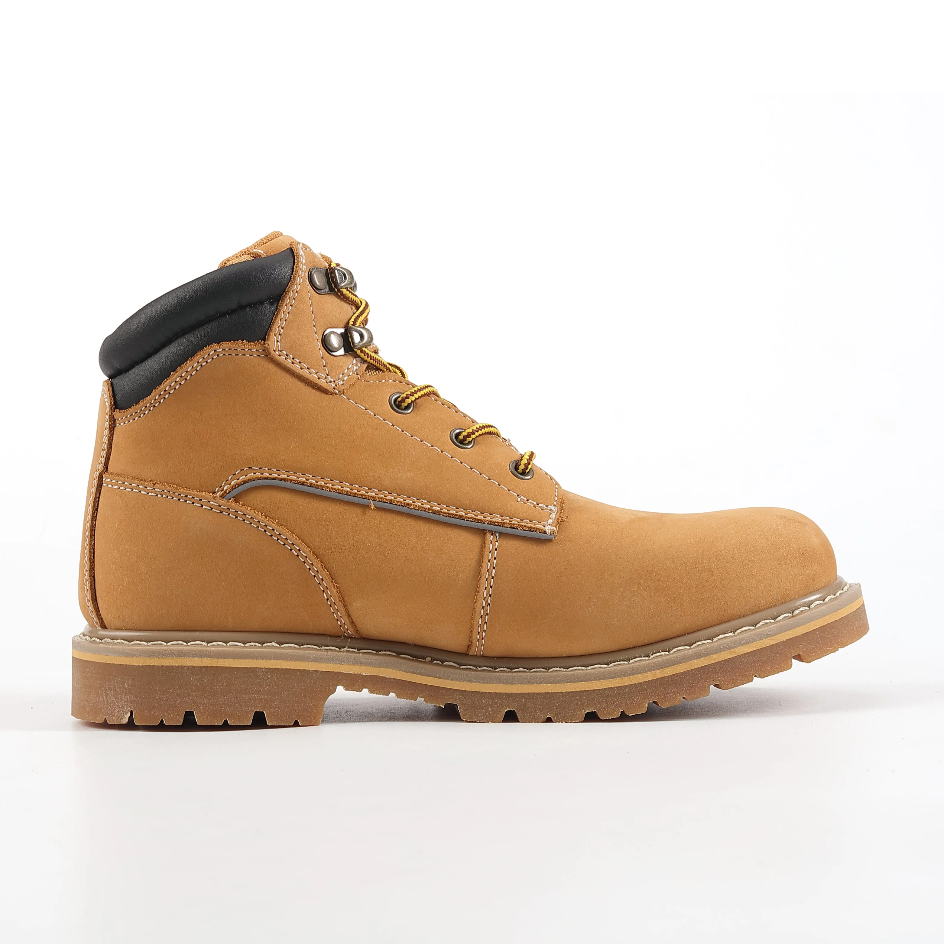 Best Work Boots Under $150 00094 Men's Work Boots Wheat Nubuck Leather with Soft Toe Casual Safty Shoes
