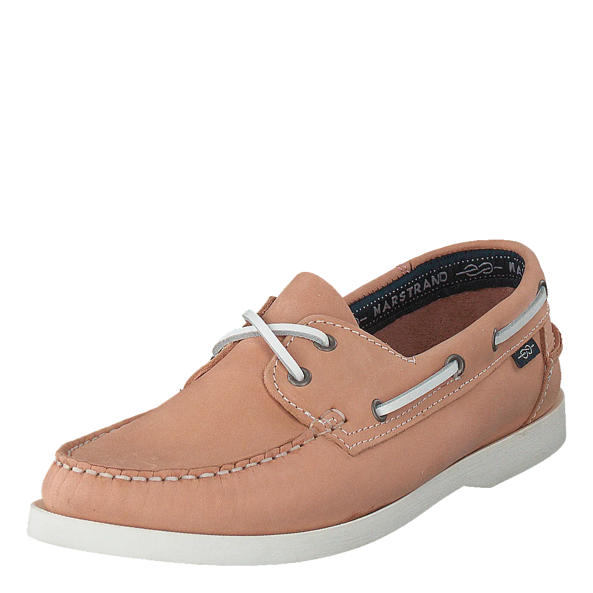 Black And White Loafers 2 Eye Nbk Wmn Light Pink