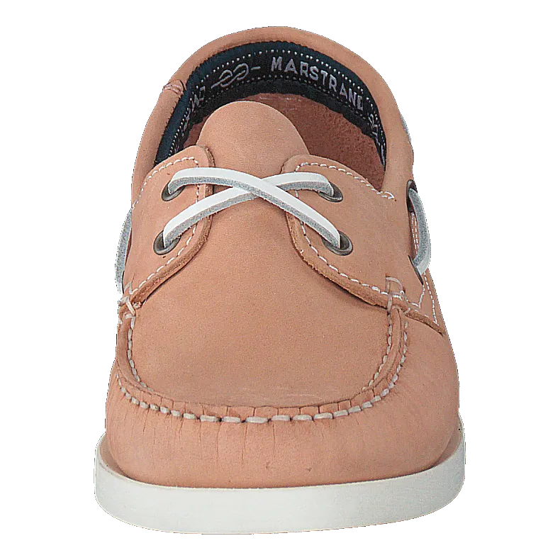 2 Eye Nbk Wmn Light Pink Vans Leather Loafers