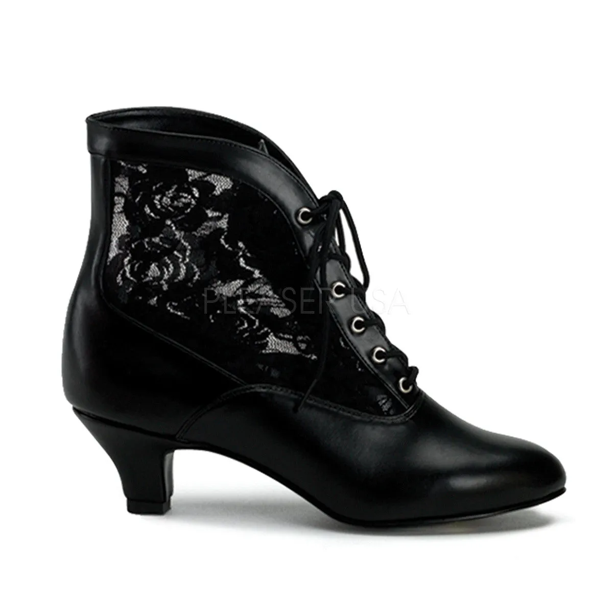 2 Inch Heel DAME-05 Black Work Hog Boots