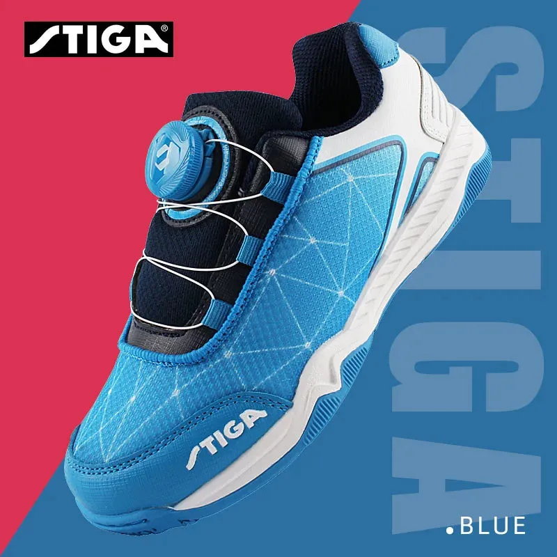 2024 NEW Stiga Children Table Tennis Shoes New Arrival For Kids Boy Girls Ping Pong Sport Sneakers New Balance 990 Tennis Shoes
