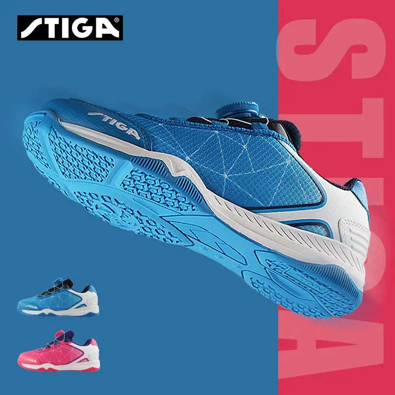 Oncloud Tennis Shoe 2024 NEW Stiga Children Table Tennis Shoes New Arrival For Kids Boy Girls Ping Pong Sport Sneakers
