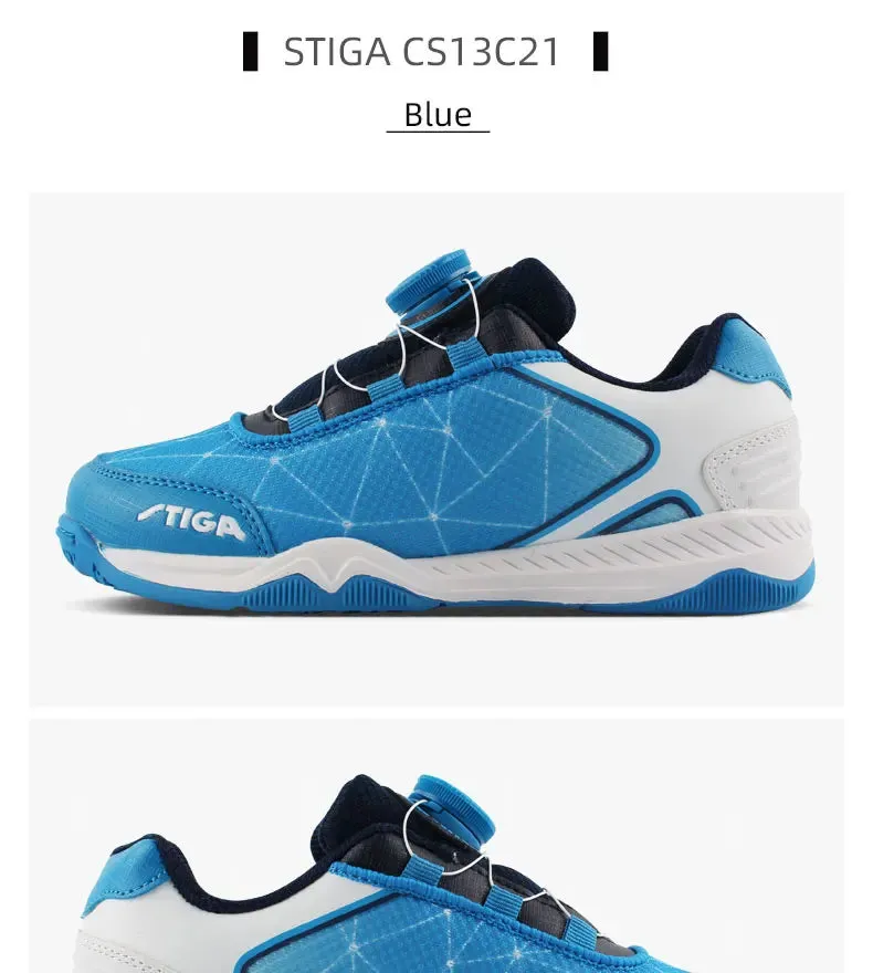 2024 NEW Stiga Children Table Tennis Shoes New Arrival For Kids Boy Girls Ping Pong Sport Sneakers Joma Tennis Shoes