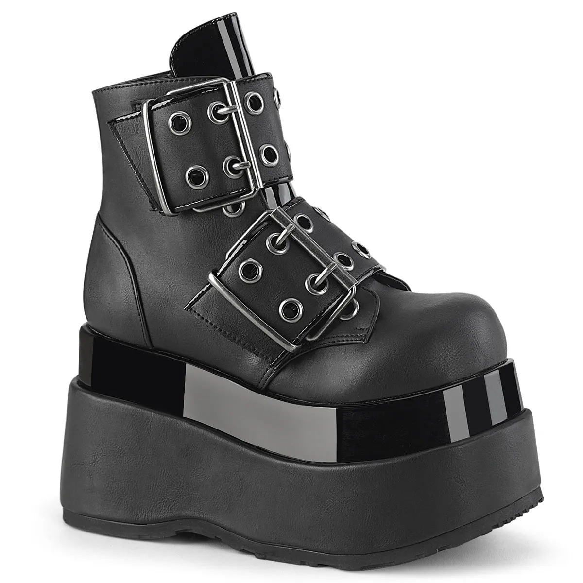 Boots Stop Working Lyrics 4 Inch Platform BEAR-104 Black Pu