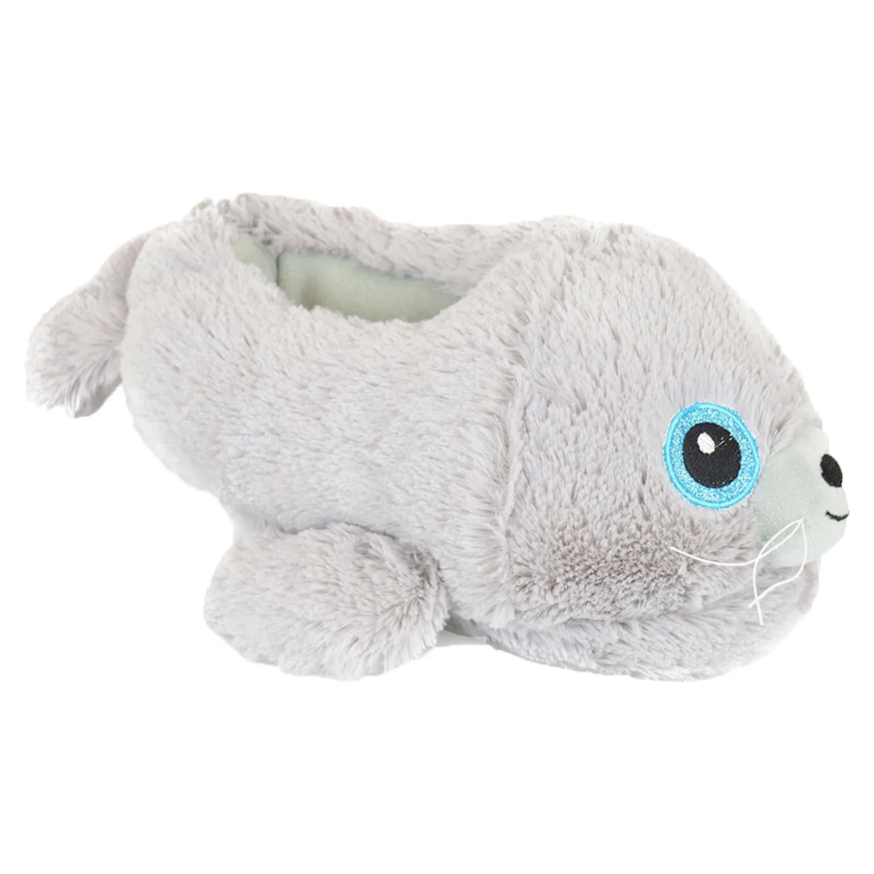 A2Z 4 Kids Boys Girls Cute Animal Slippers Non-Slip Winter Plush Warm Baby Shoes Knitted Slippers