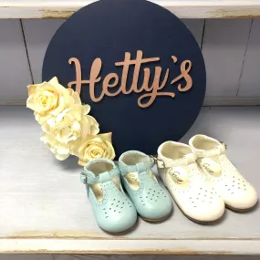 Aaron - Baby Blue T-bar Shoes Asics Supportive Running Shoes