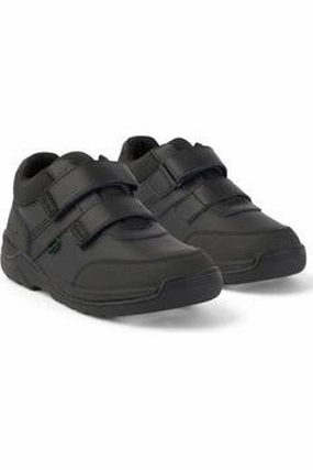Arch support velcro Kickers Stomper Mid black
