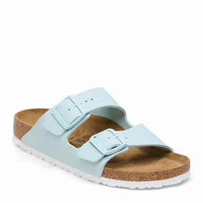 Wedge Sole Slip On Women's Birkenstock, Arizona Slide Sandal - Narrow Fit