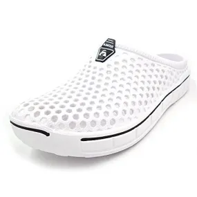 Asics Patriot 13 Running Shoes Amoji Unisex Garden Clogs Shoes Sandals Slippers White 8.5US W/7.5US M