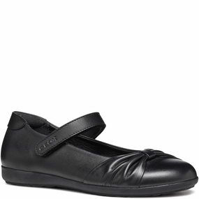 Geox J Iberide F Ballerina School Shoes Size 6 Moisture   Wicking