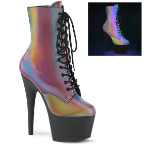 Amazon Adidas Soccer Shoes ADORE-1020REFL Pleasers Rainbow UV Exotic Dancing Ankle Boots