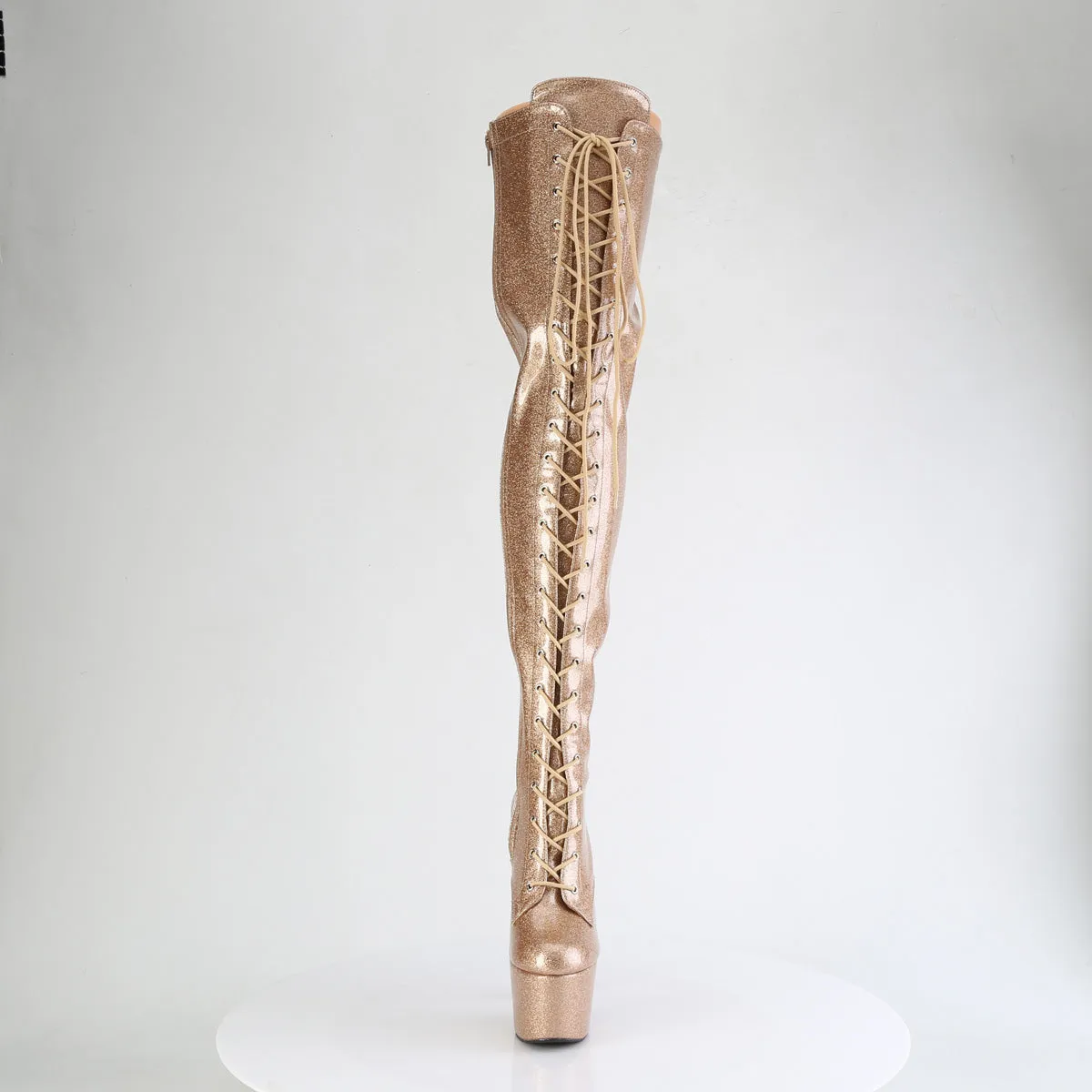 ADORE-3020GP Pleaser Gold Glitter Sexy Platform Shoes (Pole Dancing Heels) Asics Running Shoes Gel Noosa