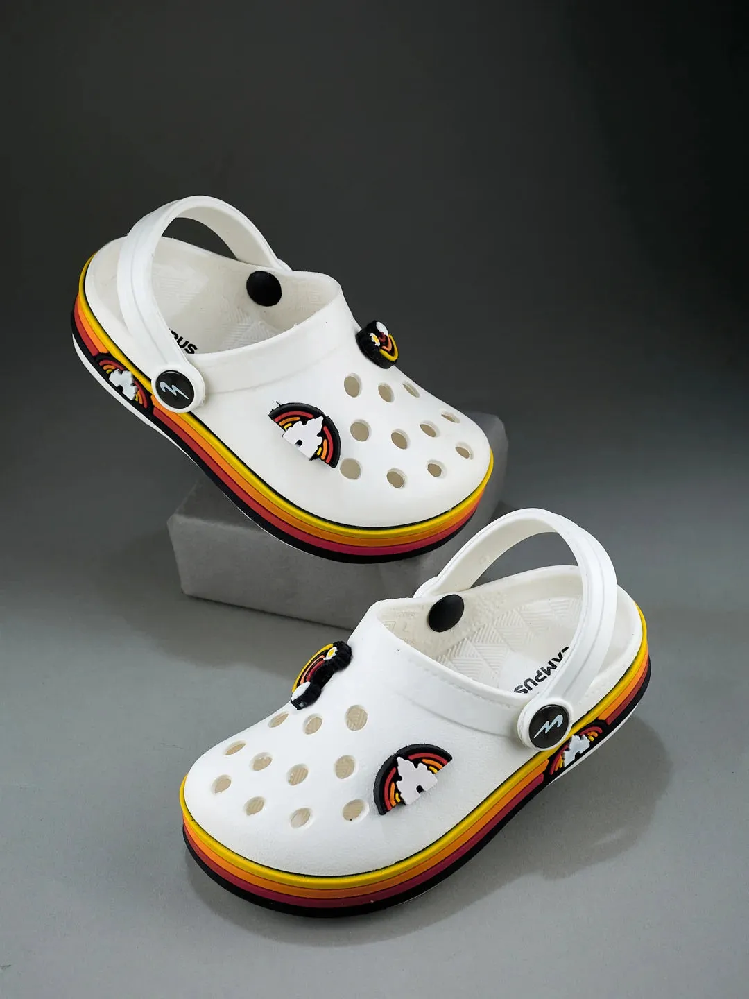 Bendables Sandals GC-9001K Off White Kid's Clogs