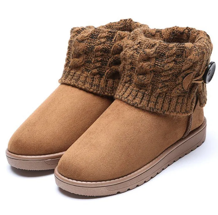 Rocky Snow Stalker Extreme Boots Snow boots autumn and winter new warm cotton boots thick wool tube flat student shoes women high to help soft bottom boots