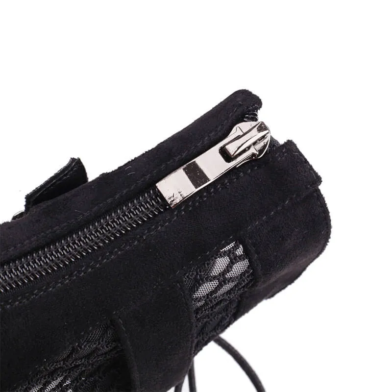 Xhilaration High Heels Women's Stiletto Sandals Open Toe Lace-Up High Heel Booties