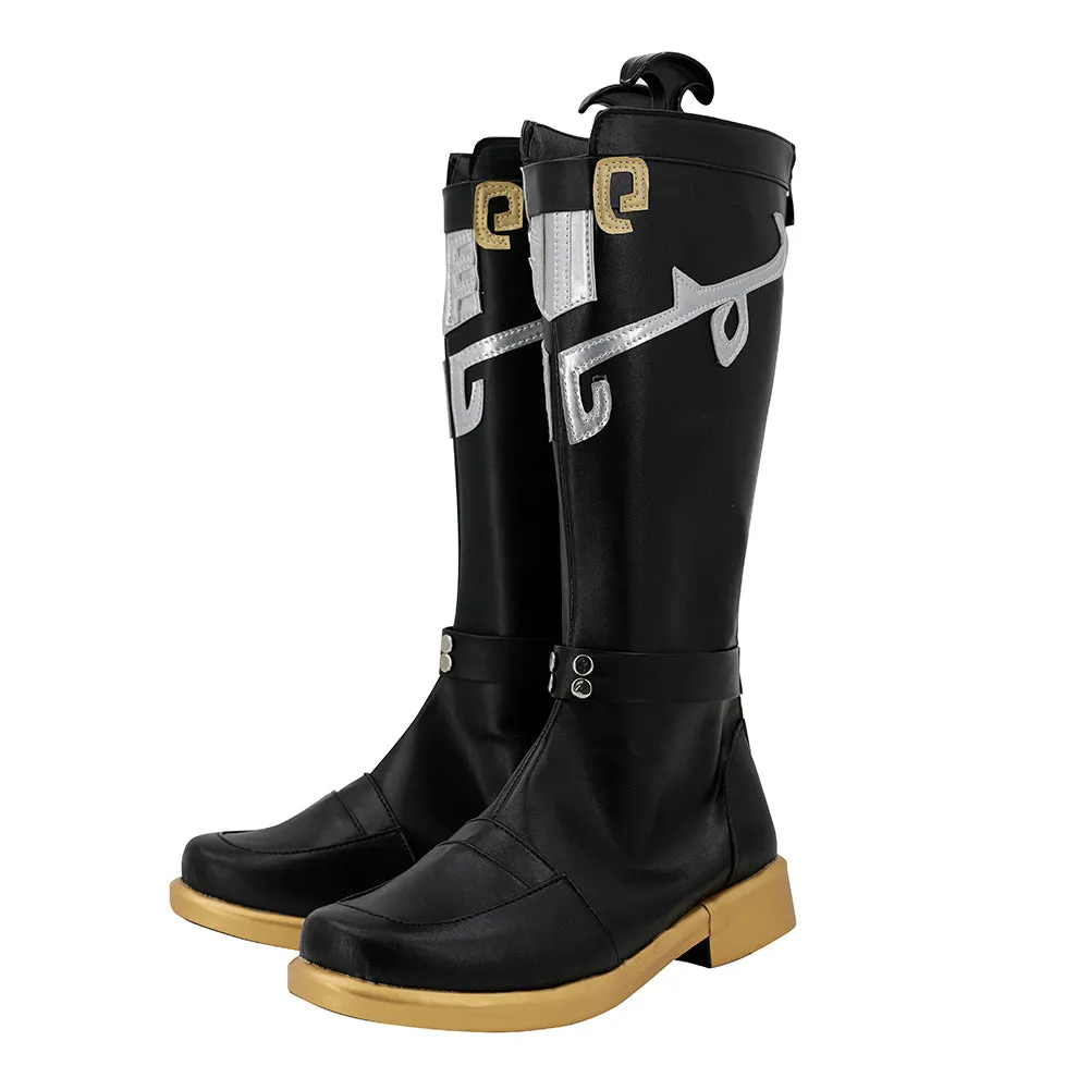 Honkai: Star Rail Jing Yuan Boots Halloween Costumes Accessory Custom Made Cosplay Shoes Adidas Samba Liverpool Shoes