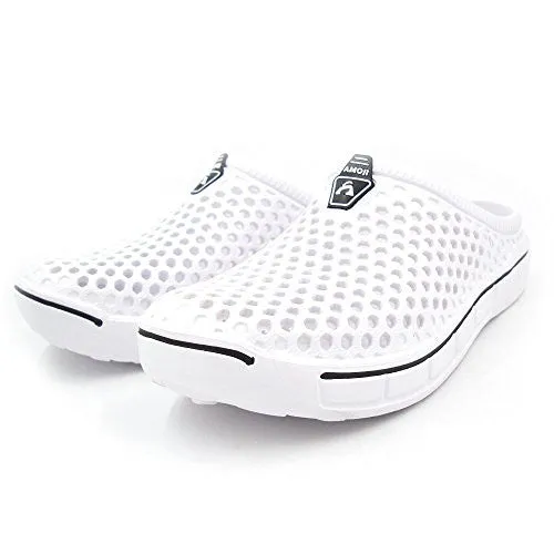 Asics Gt 2000 Running Shoes Amoji Unisex Garden Clogs Shoes Sandals Slippers White 9US W/8US M