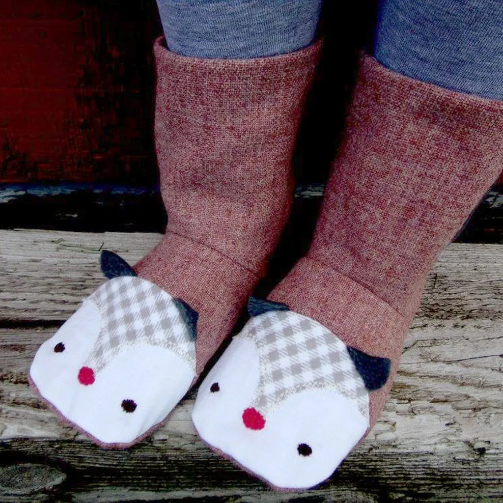 Adidas Table Tennis Shoes Animal Boots Sewing Pattern - Child