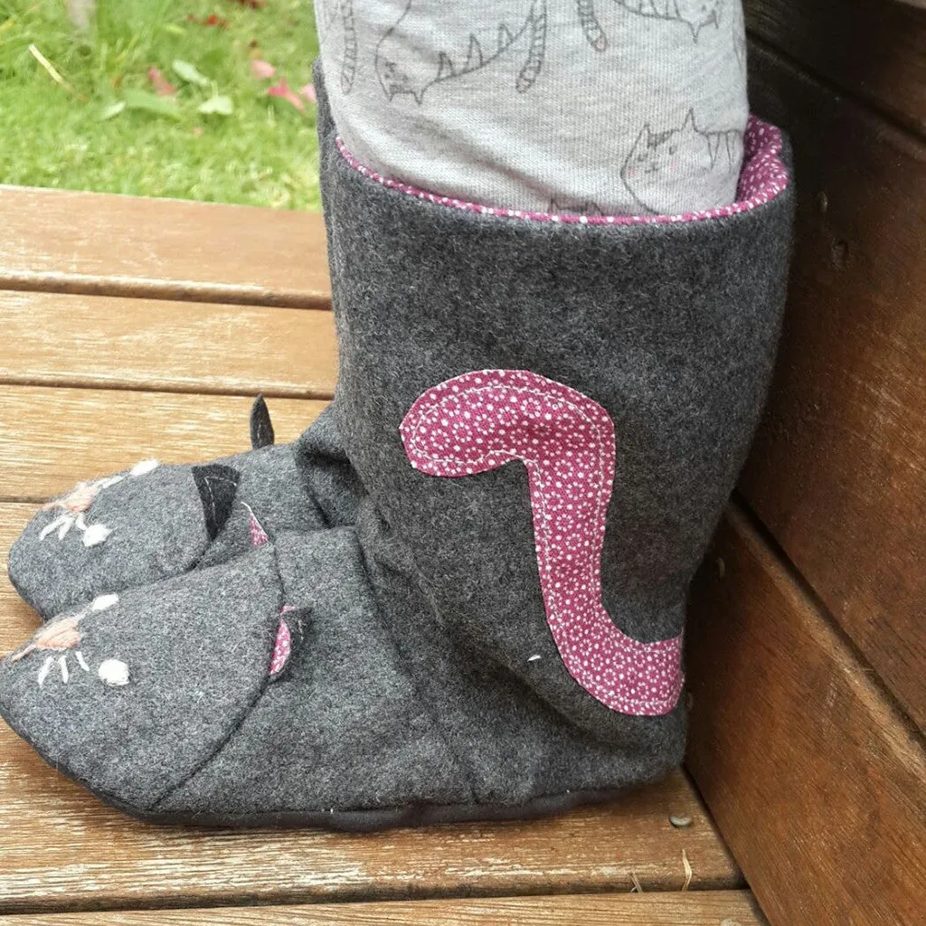 Animal Boots Sewing Pattern - Child Adidas Run Falcon 3.0 Shoes