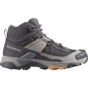Morjas The Hiking Boot Salomon Women's X Ultra 5 Gore-Tex Mid Trail Boots (Nine Iron/Gull/Soft Clay)