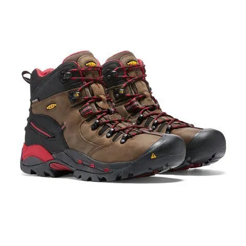 Best Work Boots For Bad Feet Keen Utility Pittsburgh 6" Steel Toe Work Boot (Men) - Bison