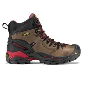 Keen Utility Pittsburgh 6" Steel Toe Work Boot (Men) - Bison Best Work Boots For Drywall