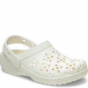 Bare Foot Crocs Kids Classic Floral Cut Out Clog