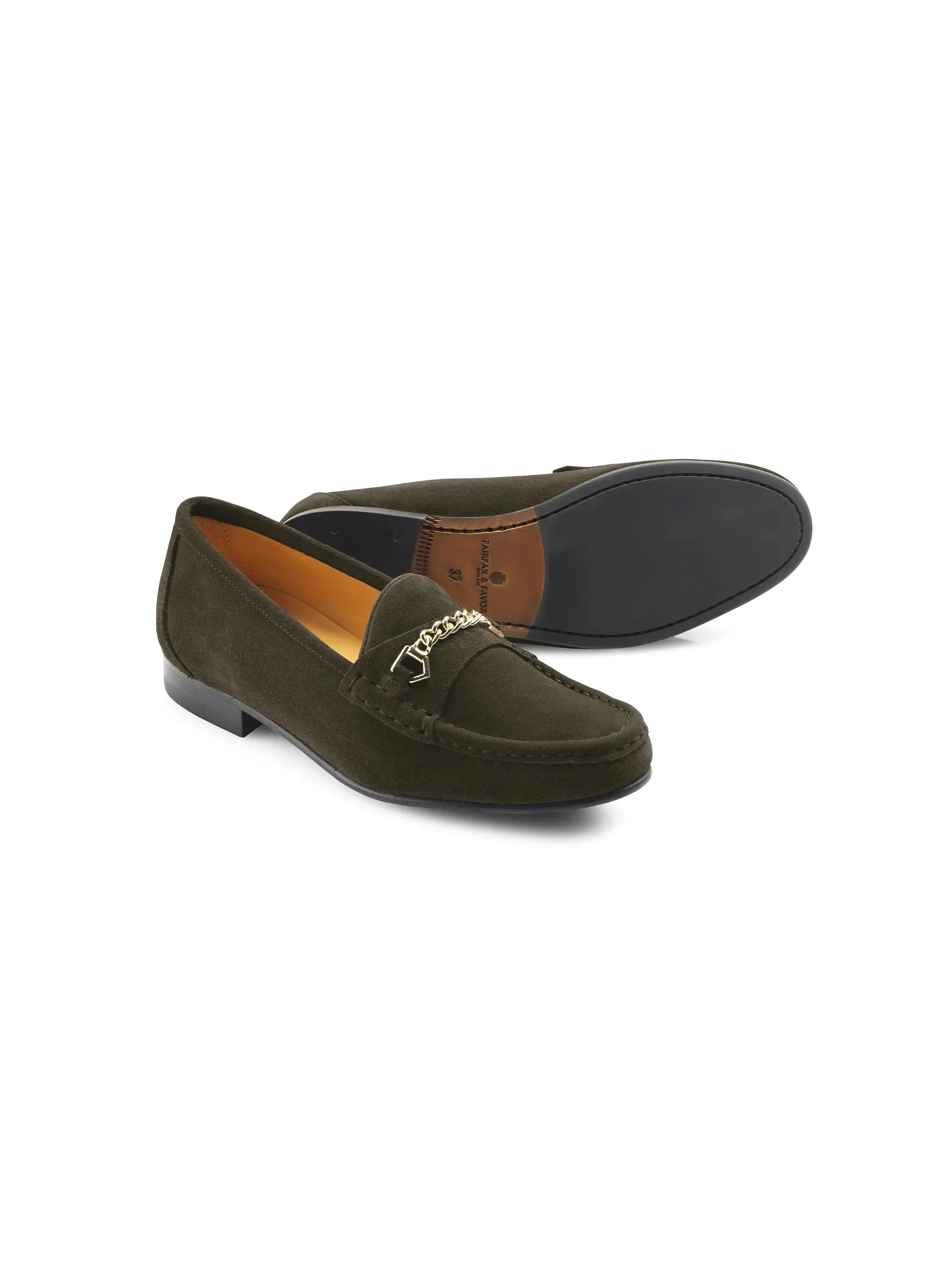 Bass Weejuns Tassel Loafers Apsley - Moss Green Suede