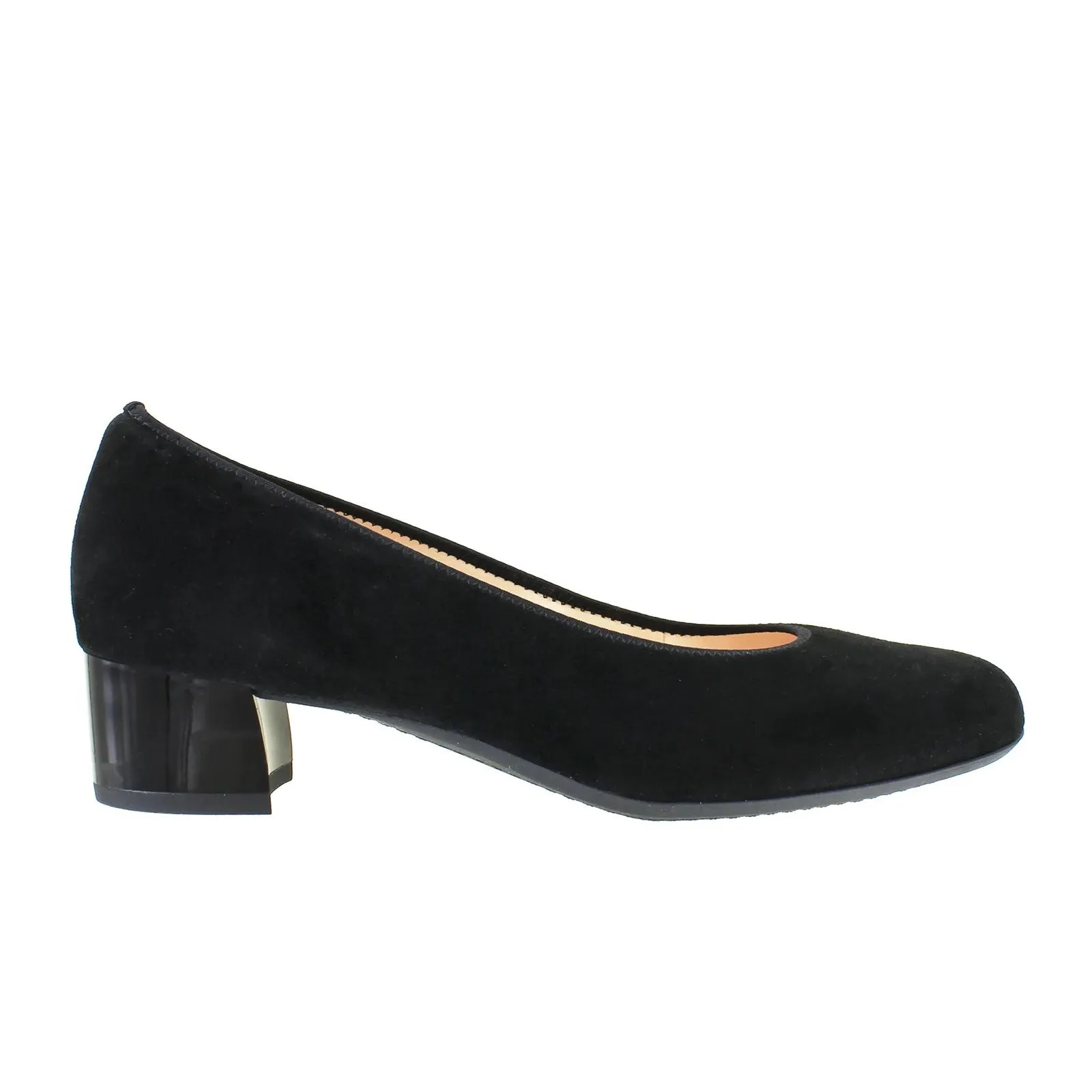 Ivory Dress Shoes Ara Vivian Pump (Women) - Black Suede