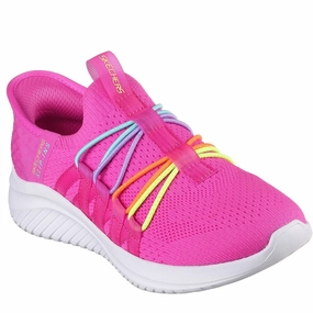 Skechers Ultra Flex 3.0 Bungee Fun Trainers Function - rich