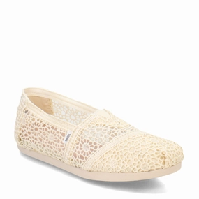 Women's Toms, Alpargata Crochet Slip-On Soft Footbed