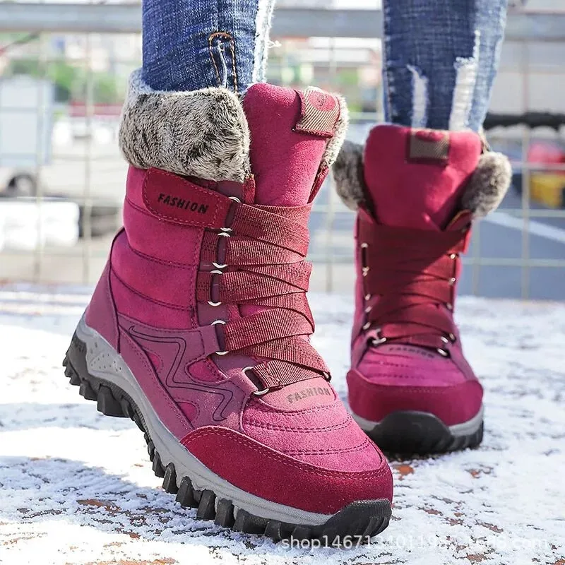 The North Face Shellista V Mid Wp Snow Boot GRW Orthopedic Women Boots Arch Support Warm NonSlip High Top Boots