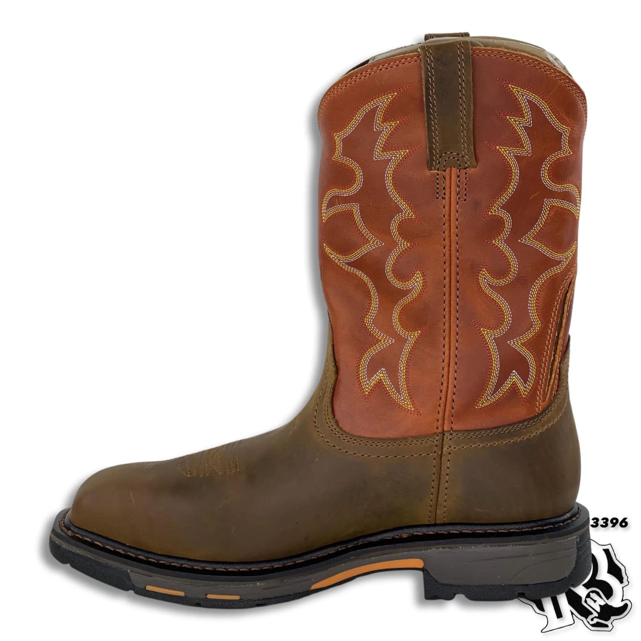 ARIAT STEEL TOE | WORKHOG MEN WESTERN WORK BOOTS 10006961 Below Zero Work Boots