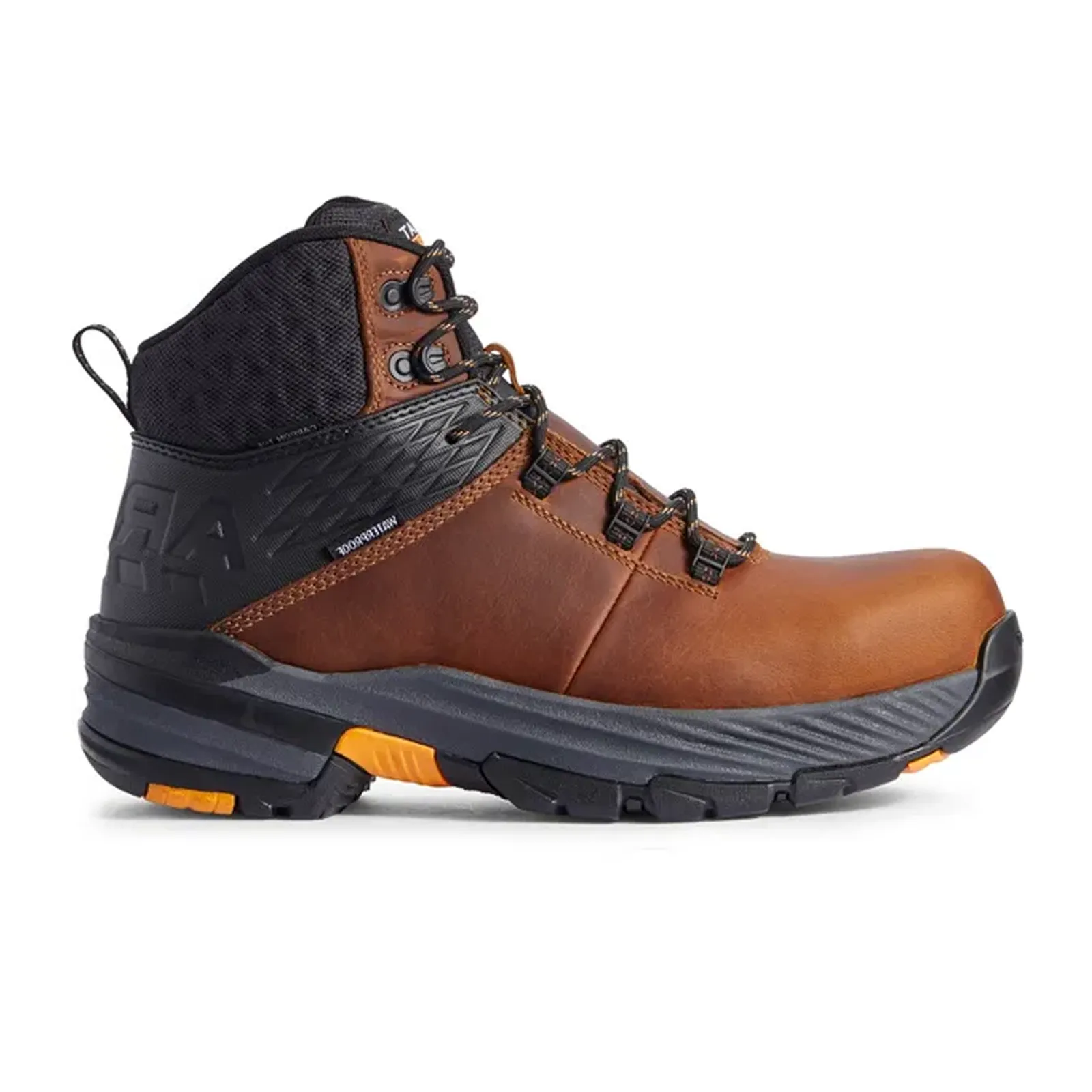 Ariat Stryker 360 6" Waterproof Carbon Toe Work Boot (Men) - Russet Brown Steel-toed Work Boots