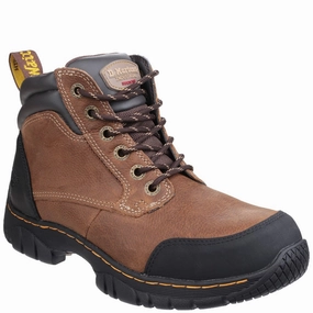 Camping Footwear Athletic Essentials Dr Martens Riverton SB Lace up Hiker Safety Boot