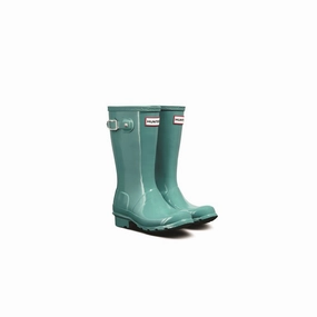 Hunter Original Gloss Wellington Boots Dry Guard