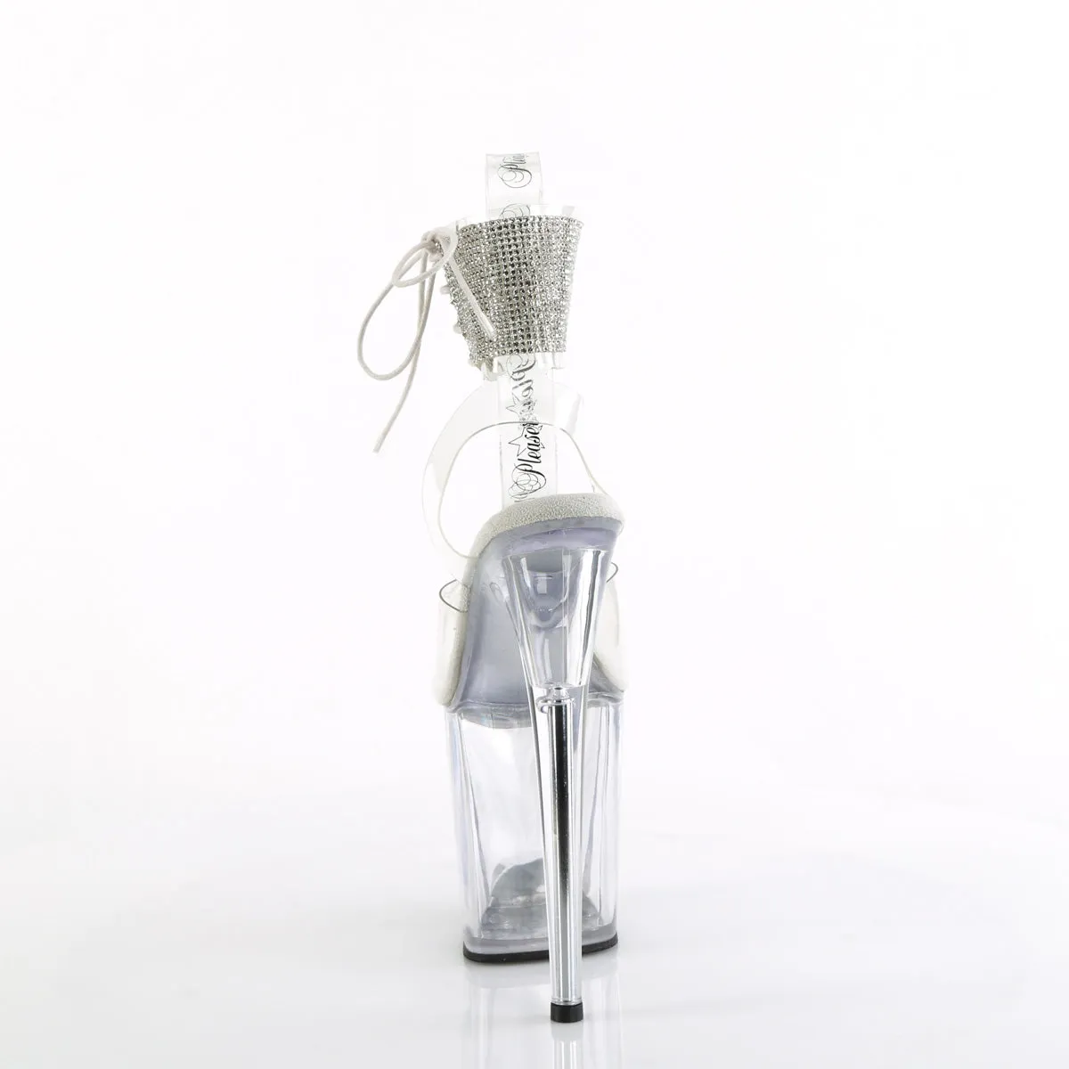 FLAMINGO-891-2RS Pleaser Clear Sexy Platform Shoes (Pole Dancing Heels) Asics Army Shoes