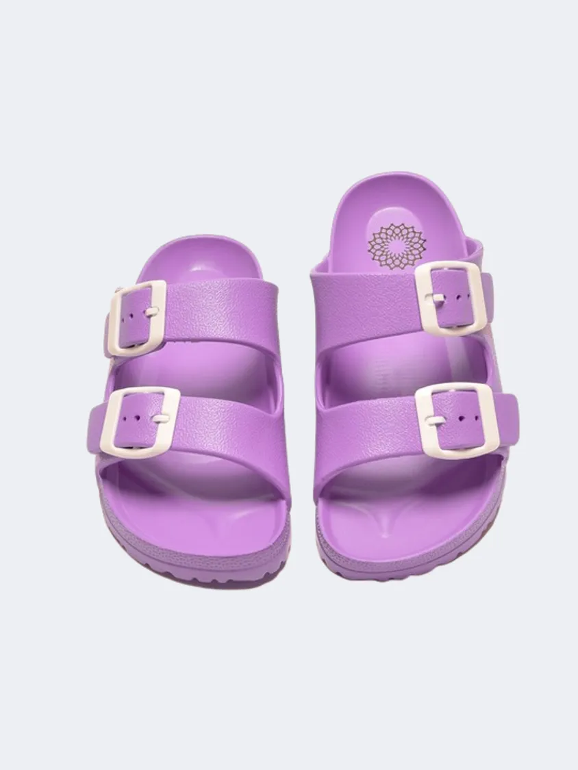 Ateneo Ps-Girls Beach Slippers Purple Style Slippers