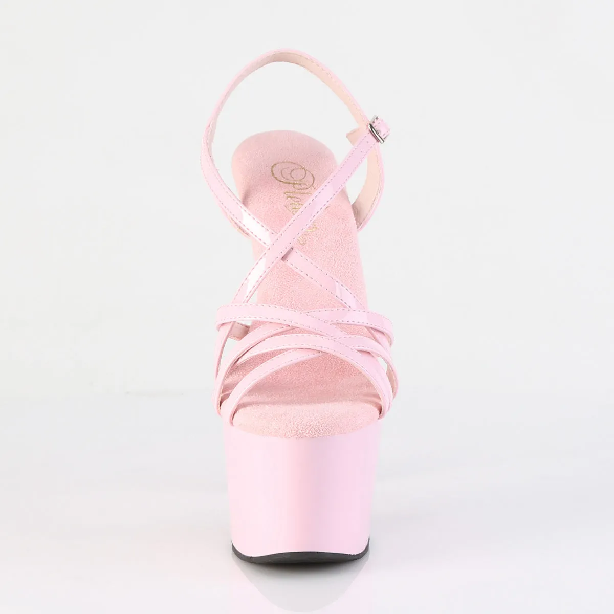 ADORE-713 Pleaser Baby Pink Patent Sexy Platform Shoes (Pole Dancing Heels) Gym Shoes Asics