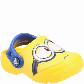 Crocs Toddler Fun Lab Minions Clog Padded collar