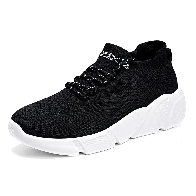 Men's Summer Mesh Sneakers Krosovki Sports Shoes For Boys Safty Skechers Shoes Men Sheos Loafers Female Kid's Tennis Shuse Dad Lacoste Leather Tennis Shoes
