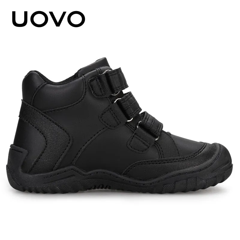 Rough Terrain Hiking Boots New Arrival School Shoes Mid-Calf Boys Hiking Fashion Sport Outdoor Sneakers
