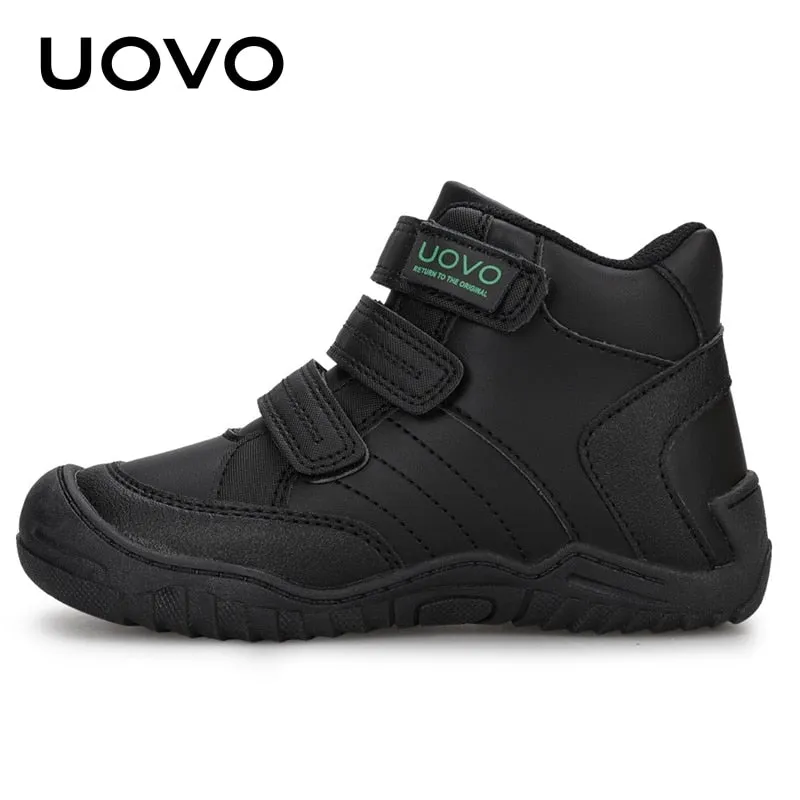 Hiking Boots Vs Shoes New Arrival School Shoes Mid-Calf Boys Hiking Fashion Sport Outdoor Sneakers