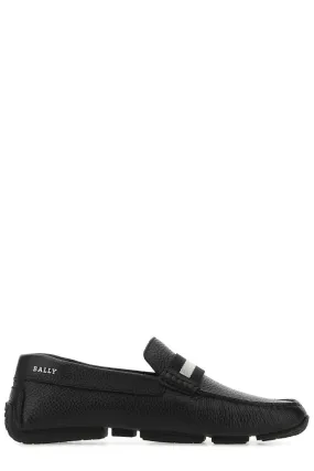 Bally Striped Slip-On Loafers Loafers Bass