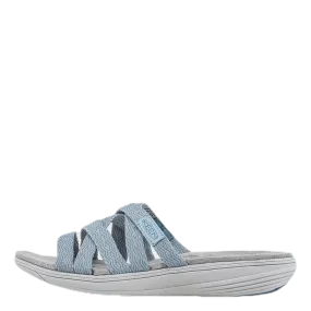 Dayama Slide Blue/Grey Mom Slippers