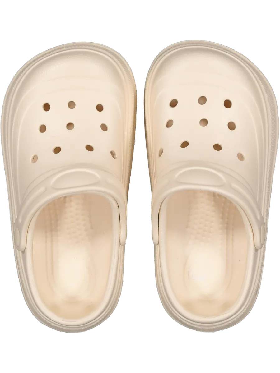 Chunky Sandals Beige Moulded Sandals