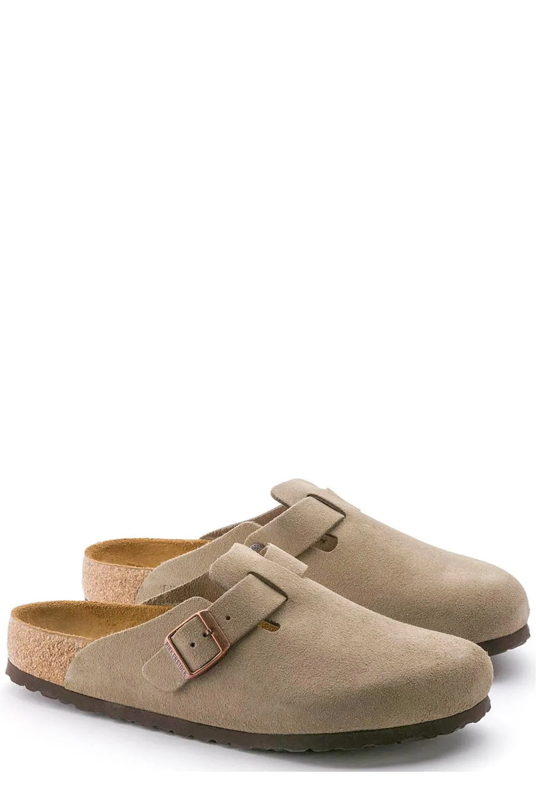 Birkenstock Boston Buckled Loafer Mules Chunky Heel Penny Loafers