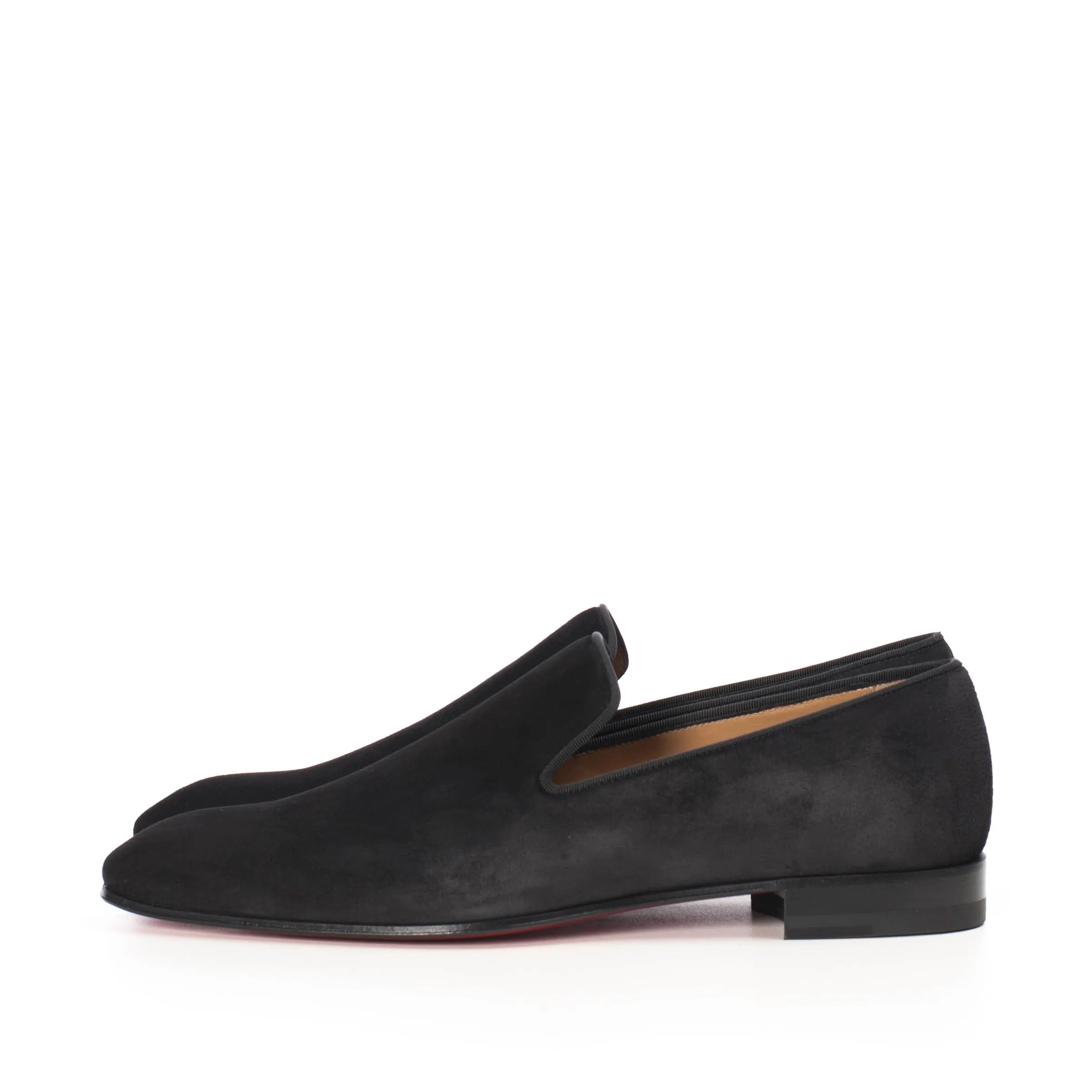 Dress Shoes Transparent Background Black Suede Dandelion Flat Loafer