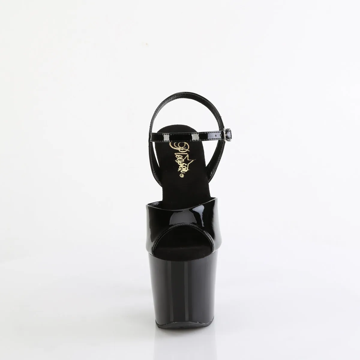 BLISS-709 Pleaser Black/Silver Sexy Platform Shoes (Pole Dancing Heels) Cecilie Bahnsen Asics