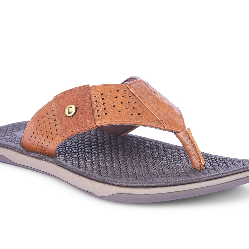 L Bean Slippers Coolers By Liberty Mens CSS-2 Tan Casual Slipper